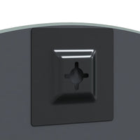 Specchio da parete Ø 50 cm vetro temperato 42023014