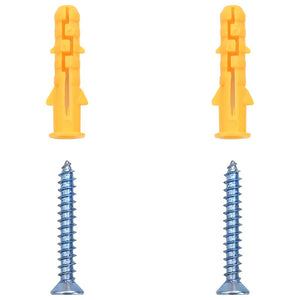 Specchio da parete Ø 50 cm vetro temperato 42023014