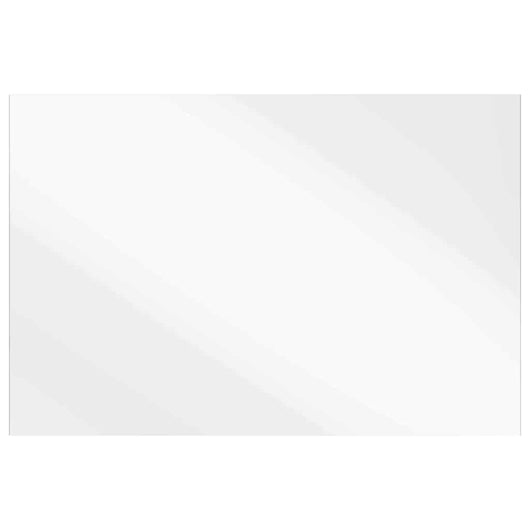 Specchio da parete Rettangolare-Specchio a Muro-Specchio Decorativo 80 x 60 cm vetro temperato