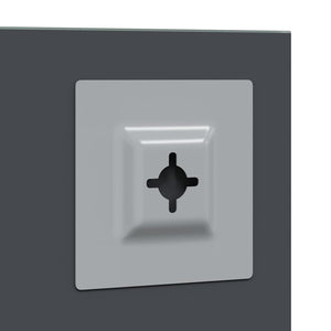 Specchio da parete 30 x 100 cm vetro temperato 42023022