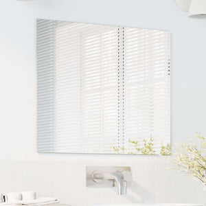 Specchio da parete 50 x 60 cm vetro temperato 42023026