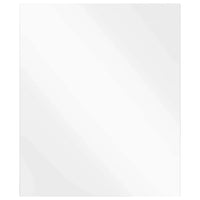 Specchio da parete 50 x 60 cm vetro temperato 42023026