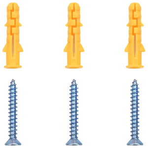 Specchio da parete 50 x 80 cm vetro temperato 42023027