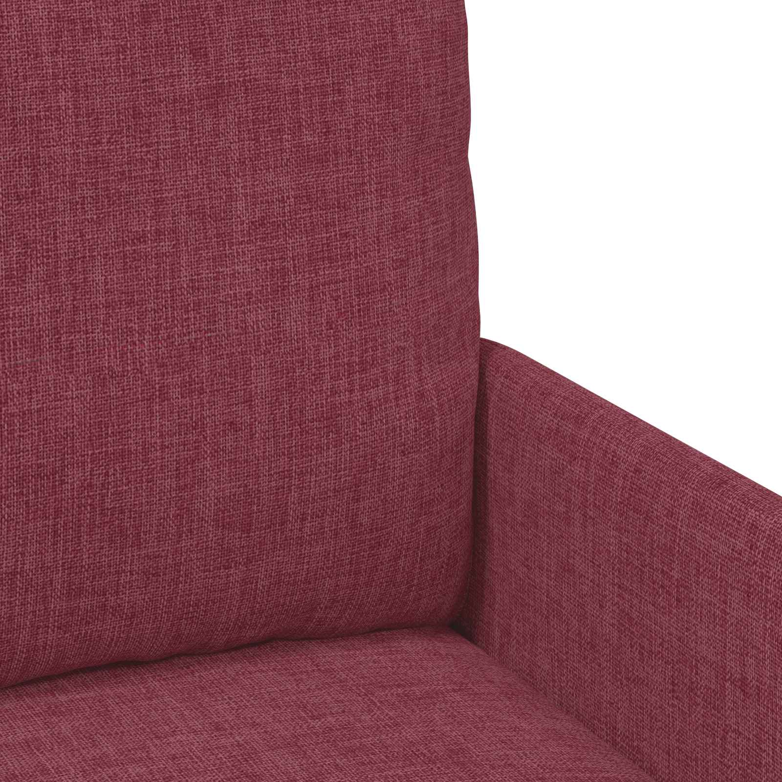 Set divani 3 pcs Rosso Vino 115 x 56 x 80 cm Legno compensato 3406211