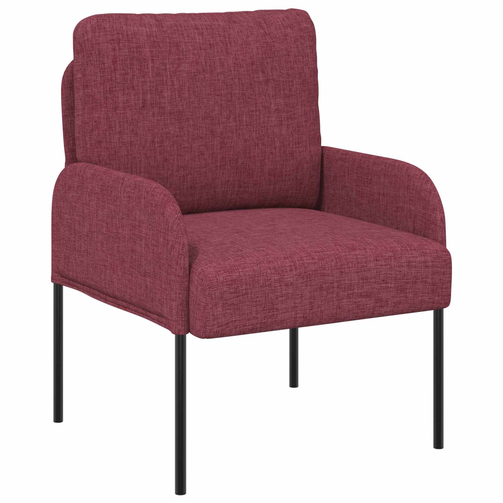 Set divani 3 pcs Rosso Vino 115 x 56 x 80 cm Legno compensato 3406211
