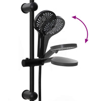 Sistema Doccia Nero 45 x 20 x 96 cm Ottone, Sus201 e ABS 42023407