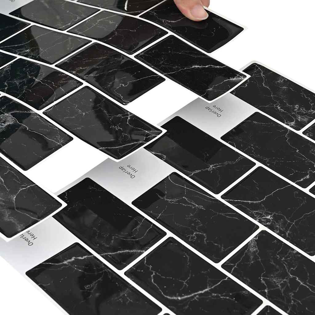 Piastrella subway 10 pcs Marmo Nero 30,5 x 30,5 cm 42021221