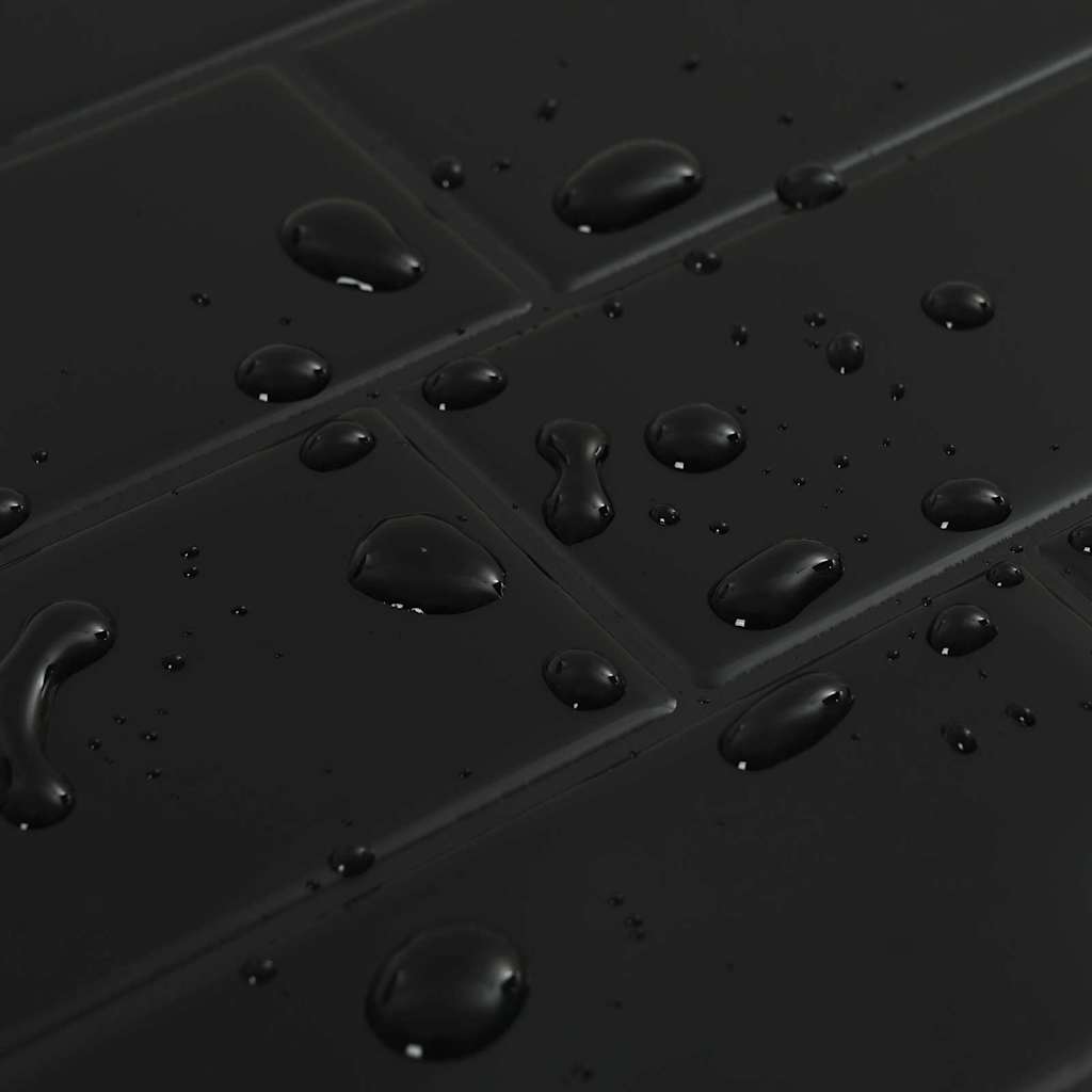 Adesivi Decorativi 10 pcs Nero 29,4 x 21,4 x 0,8 cm 42021230