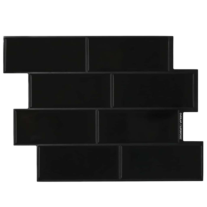 Adesivi Decorativi 20 pcs Nero 29,4 x 21,4 x 0,8 cm 42021231