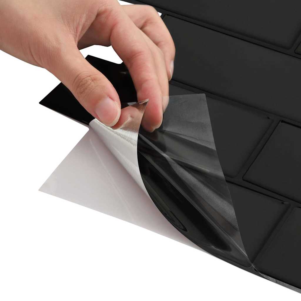 Adesivi Decorativi 50 pcs Nero 29,4 x 21,4 x 0,8 cm 42021232