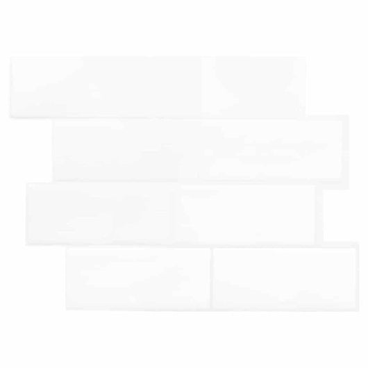 Adesivi Decorativi 20 pcs Bianco 29,4 x 21,4 x 0,8 cm 42021234