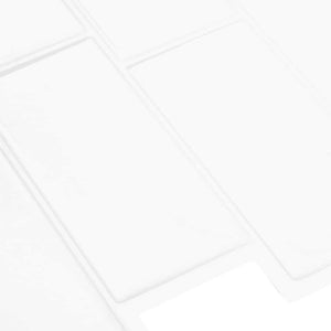 Adesivi Decorativi 50 pcs Bianco 29,4 x 21,4 x 0,8 cm 42021235