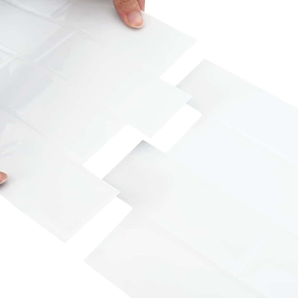 Adesivi Decorativi 50 pcs Bianco 29,4 x 21,4 x 0,8 cm 42021235