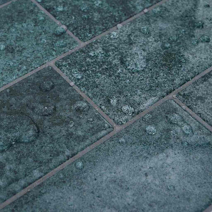 Adesivi Decorativi 10 pcs Blu Verde 29,4 x 21,4 x 0,8 cm 42021239