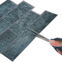 Adesivi Decorativi 50 pcs Blu Verde 29,4 x 21,4 x 0,8 cm 42021241