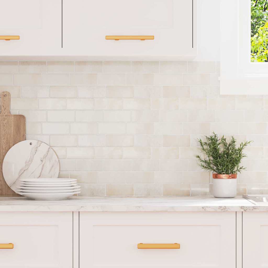 Adesivi Decorativi 50 pcs Marmo Beige 29,4 x 21,4 x 0,8 cm 42021244