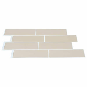 Adesivi Decorativi 10 pcs Beige 29,4 x 21,4 x 0,8 cm 42021248