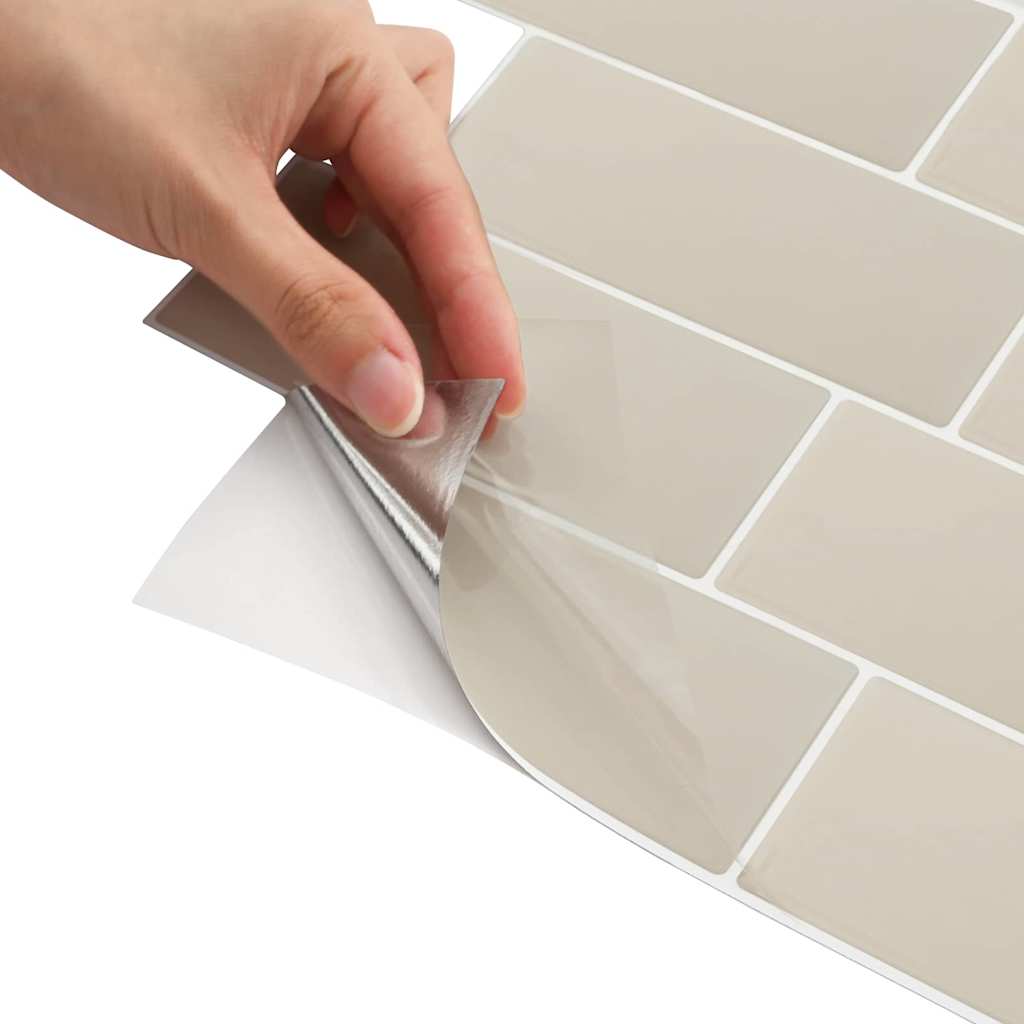 Adesivi Decorativi 50 pcs Beige 29,4 x 21,4 x 0,8 cm 42021250