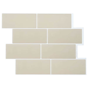Adesivi Decorativi 50 pcs Beige 29,4 x 21,4 x 0,8 cm 42021250