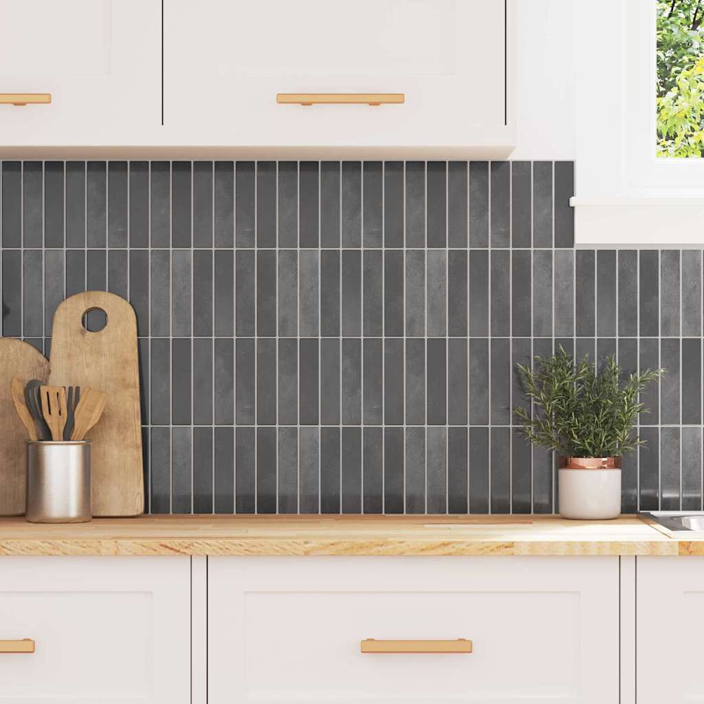 Adesivi Decorativi 10 pcs Grigio 29 x 22,9 x 0,8 cm 42021254