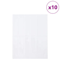 Adesivi Decorativi 10 pcs Bianco 29 x 22,9 x 0,8 cm 42021263