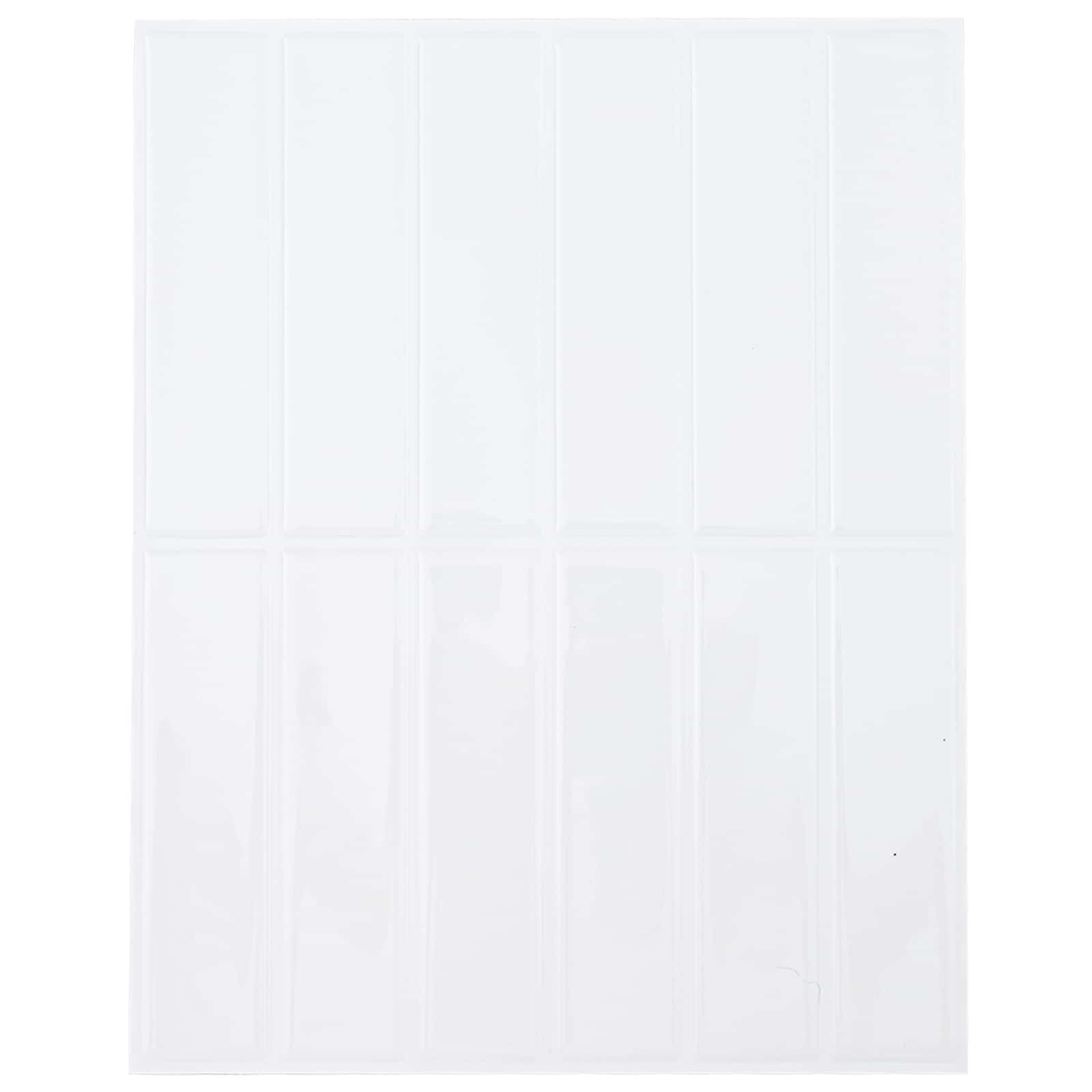 Adesivi Decorativi 20 pcs Bianco 29 x 22,9 x 0,8 cm 42021264