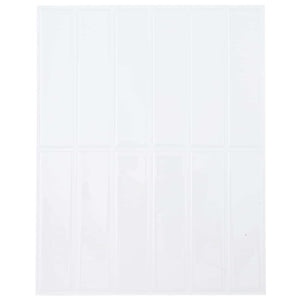 Adesivi Decorativi 50 pcs Bianco 29 x 22,9 x 0,8 cm 42021265