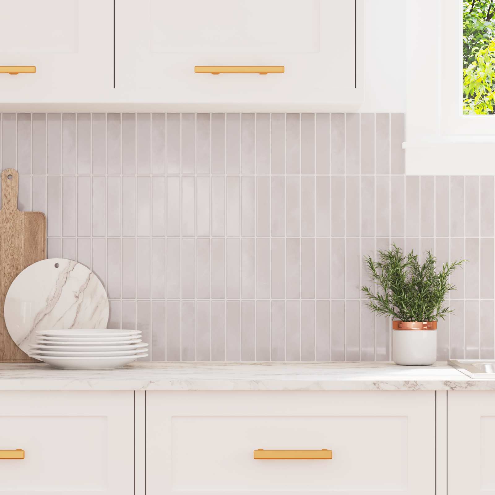 Adesivi Decorativi 20 pcs Beige 29 x 22,9 x 0,8 cm 42021267