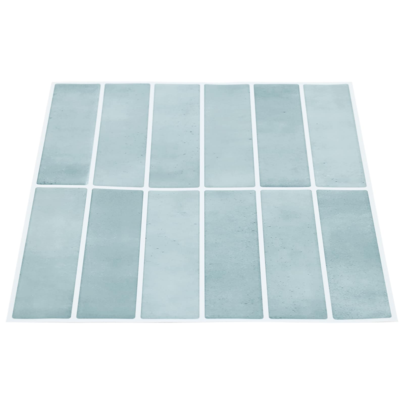 Adesivi Decorativi 10 pcs Grigio Verde 29 x 22,9 x 0,8 cm 42021269
