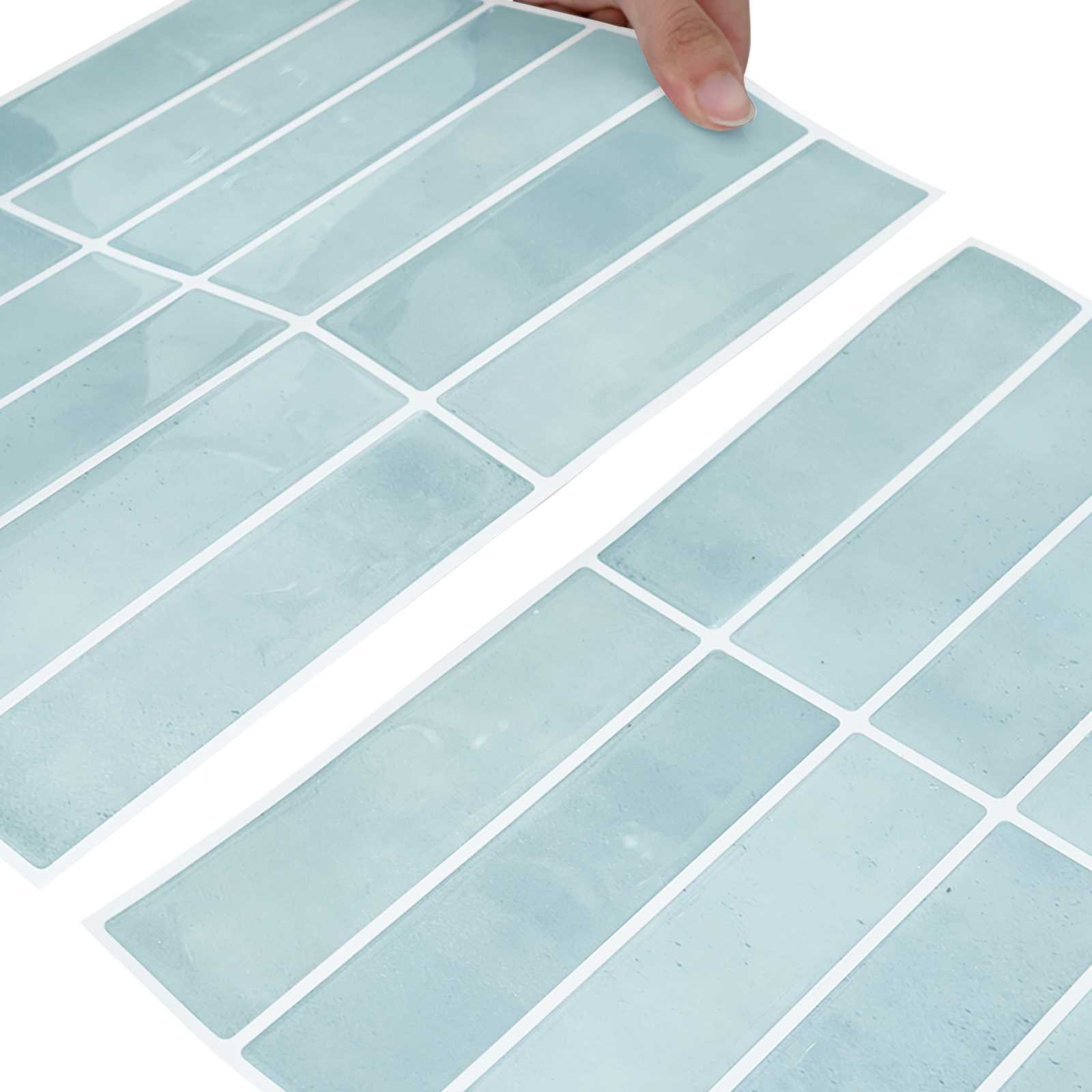 Adesivi Decorativi 50 pcs Grigio Verde 29 x 22,9 x 0,8 cm 42021271