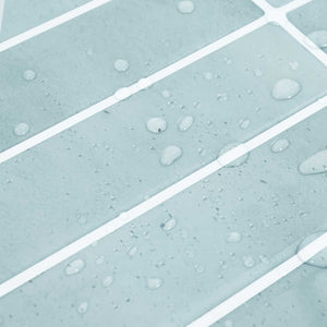 Adesivi Decorativi 50 pcs Grigio Verde 29 x 22,9 x 0,8 cm 42021271