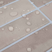 Adesivi Decorativi 20 pcs Caffè beige 29 x 22,9 x 0,8 cm 42021273