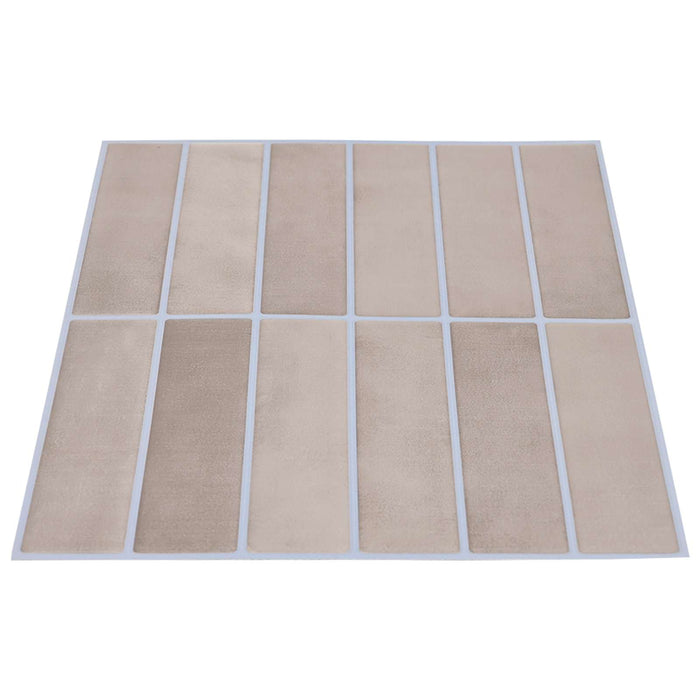 Adesivi Decorativi 20 pcs Caffè beige 29 x 22,9 x 0,8 cm 42021273