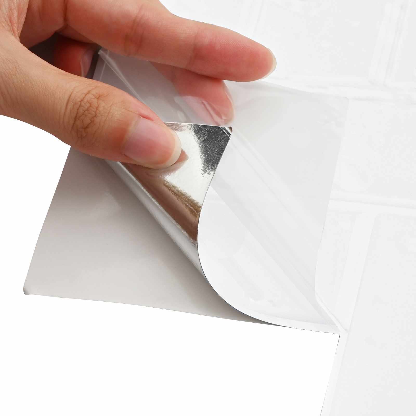 Adesivi Decorativi 50 pcs Bianco 30 x 30 x 0,8 cm 42021280