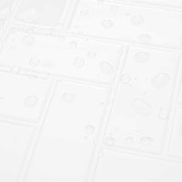 Adesivi Decorativi 50 pcs Bianco 30 x 30 x 0,8 cm 42021280