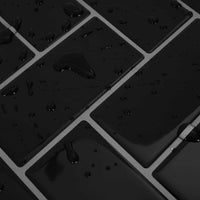 Adesivi Decorativi 20 pcs Nero 30 x 30 x 0,8 cm 42021282