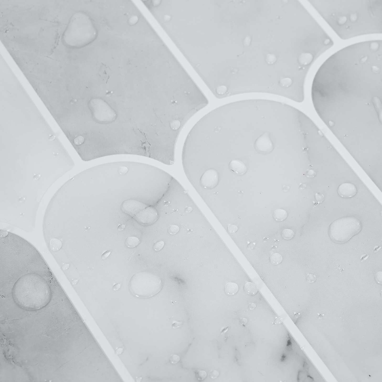 Adesivi Decorativi 10 pcs Marmo Grigio 30 x 30 x 0,8 cm 42021287