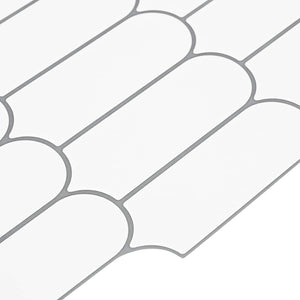 Adesivi Decorativi 20 pcs Bianco e Grigio 30 x 30 x 0,8 cm 42021291