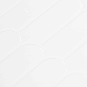 Adesivi Decorativi 10 pcs Bianco 30 x 30 x 0,8 cm 42021293