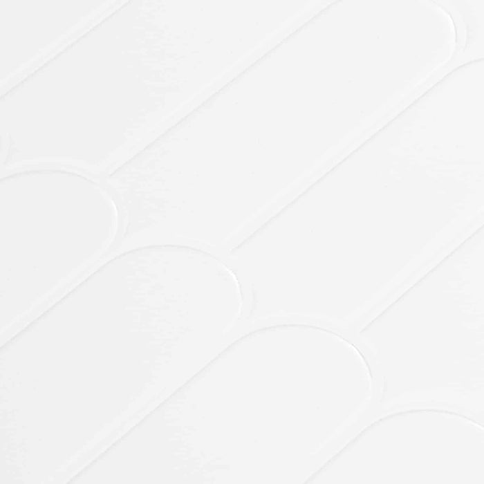 Adesivi Decorativi 50 pcs Bianco 30 x 30 x 0,8 cm 42021295