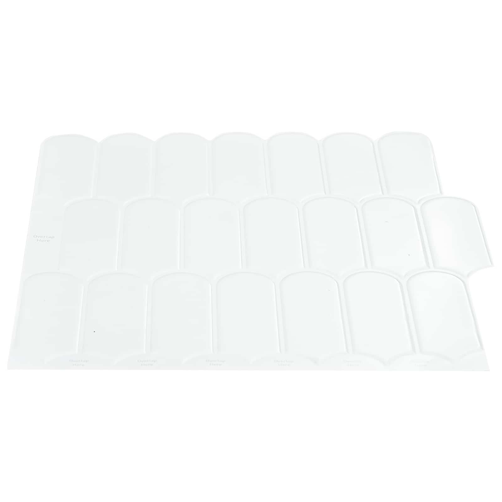 Adesivi Decorativi 50 pcs Bianco 30 x 30 x 0,8 cm 42021295