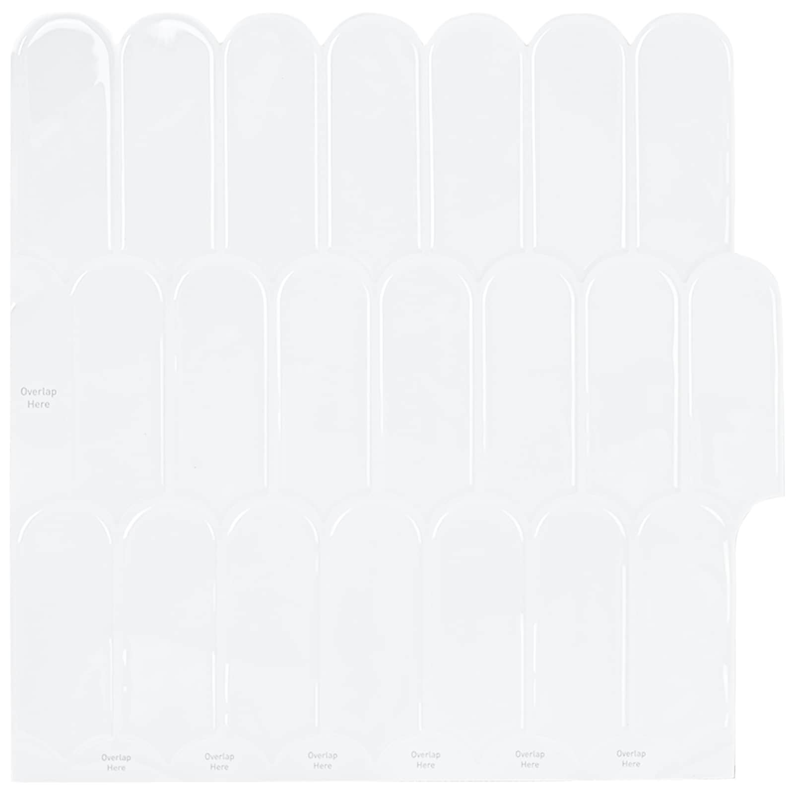 Adesivi Decorativi 50 pcs Bianco 30 x 30 x 0,8 cm 42021295