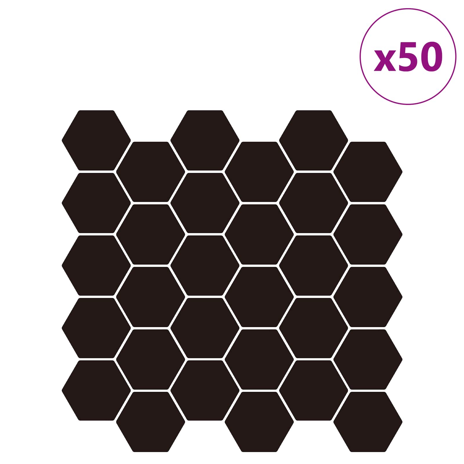 Adesivi Decorativi 20 pcs Blu Chiaro 30 x 30 x 0,8 cm 42021300