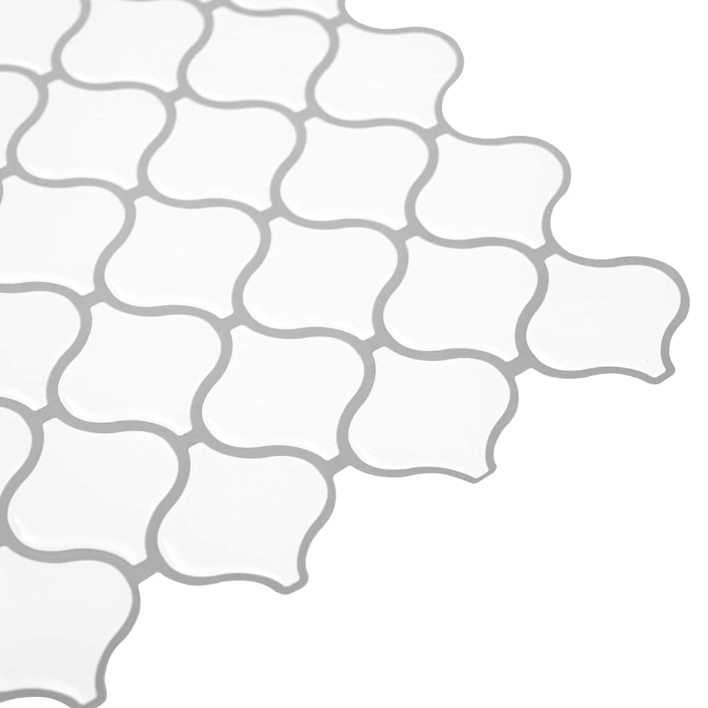 Adesivi Decorativi 10 pcs Bianco 27 x 27 x 0.8 cm 42021329