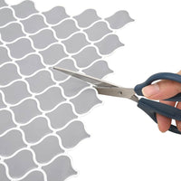 Adesivi Decorativi 10 pcs Grigio 27 x 27 x 0.8 cm 42021332