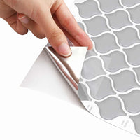 Adesivi Decorativi 10 pcs Grigio 27 x 27 x 0.8 cm 42021332