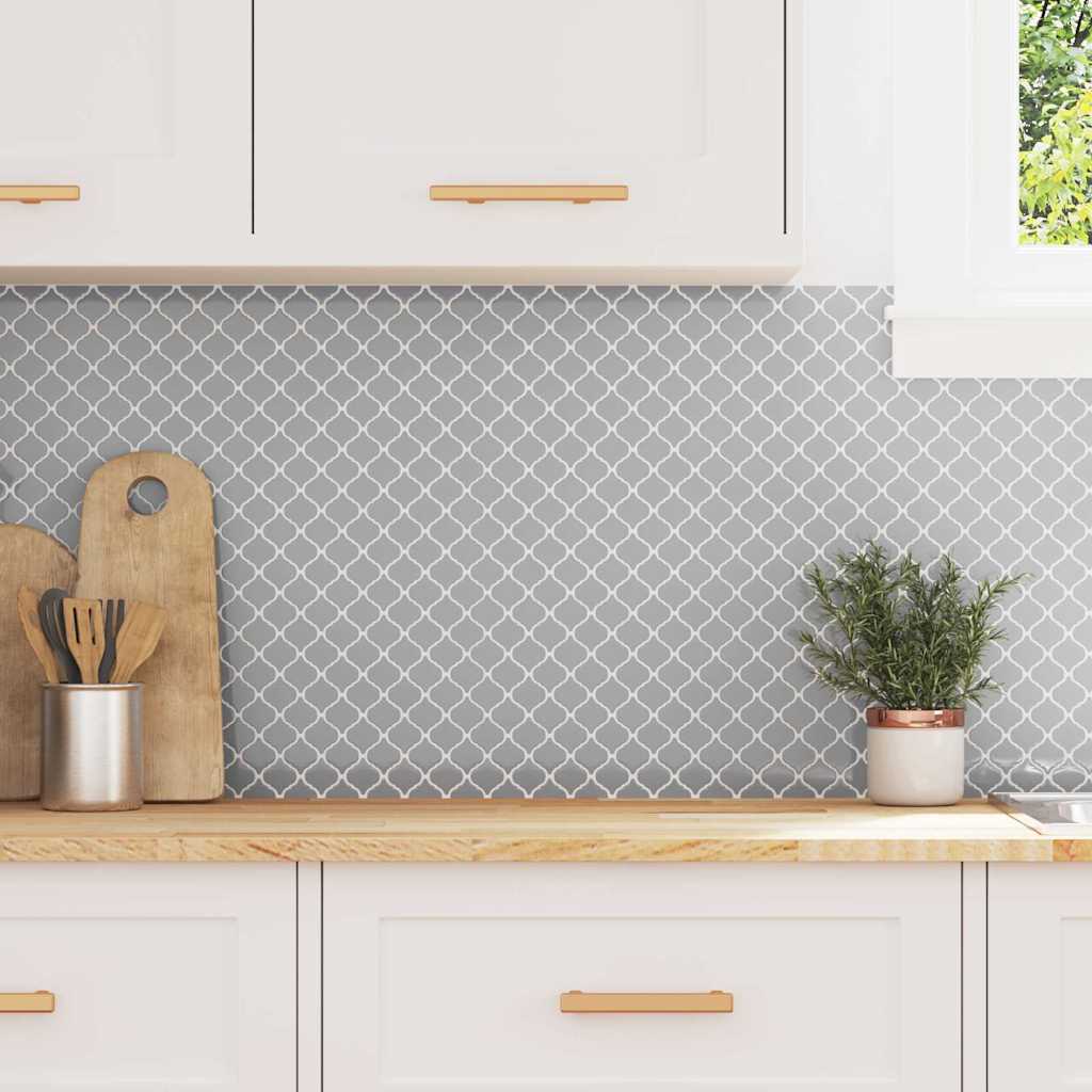 Adesivi Decorativi 10 pcs Grigio 27 x 27 x 0.8 cm 42021332