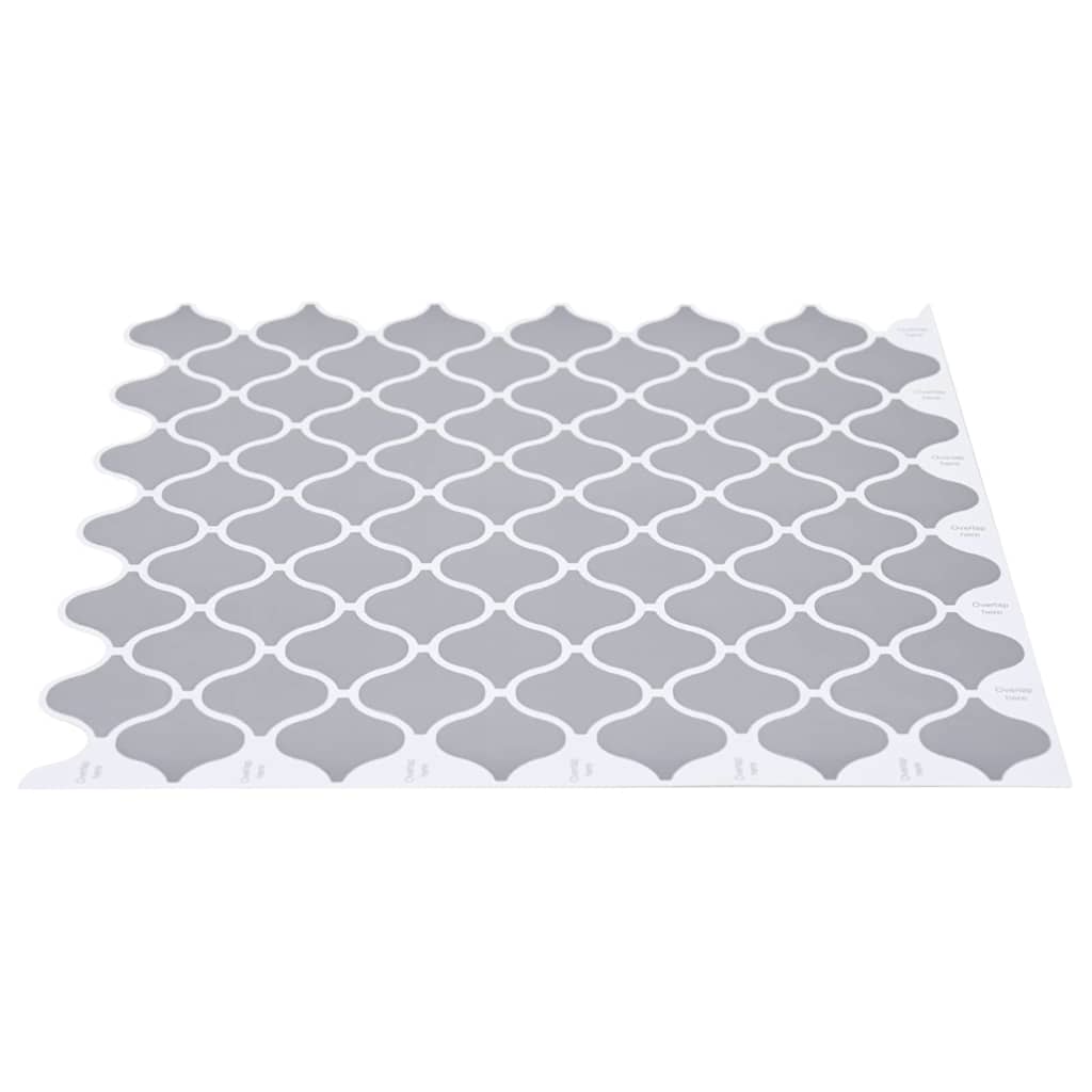 Adesivi Decorativi 10 pcs Grigio 27 x 27 x 0.8 cm 42021332