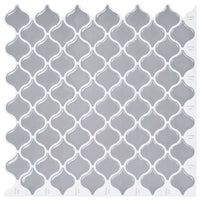 Adesivi Decorativi 10 pcs Grigio 27 x 27 x 0.8 cm 42021332