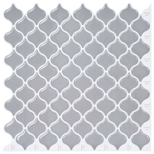 Adesivi Decorativi 20 pcs Grigio 27 x 27 x 0.8 cm 42021333
